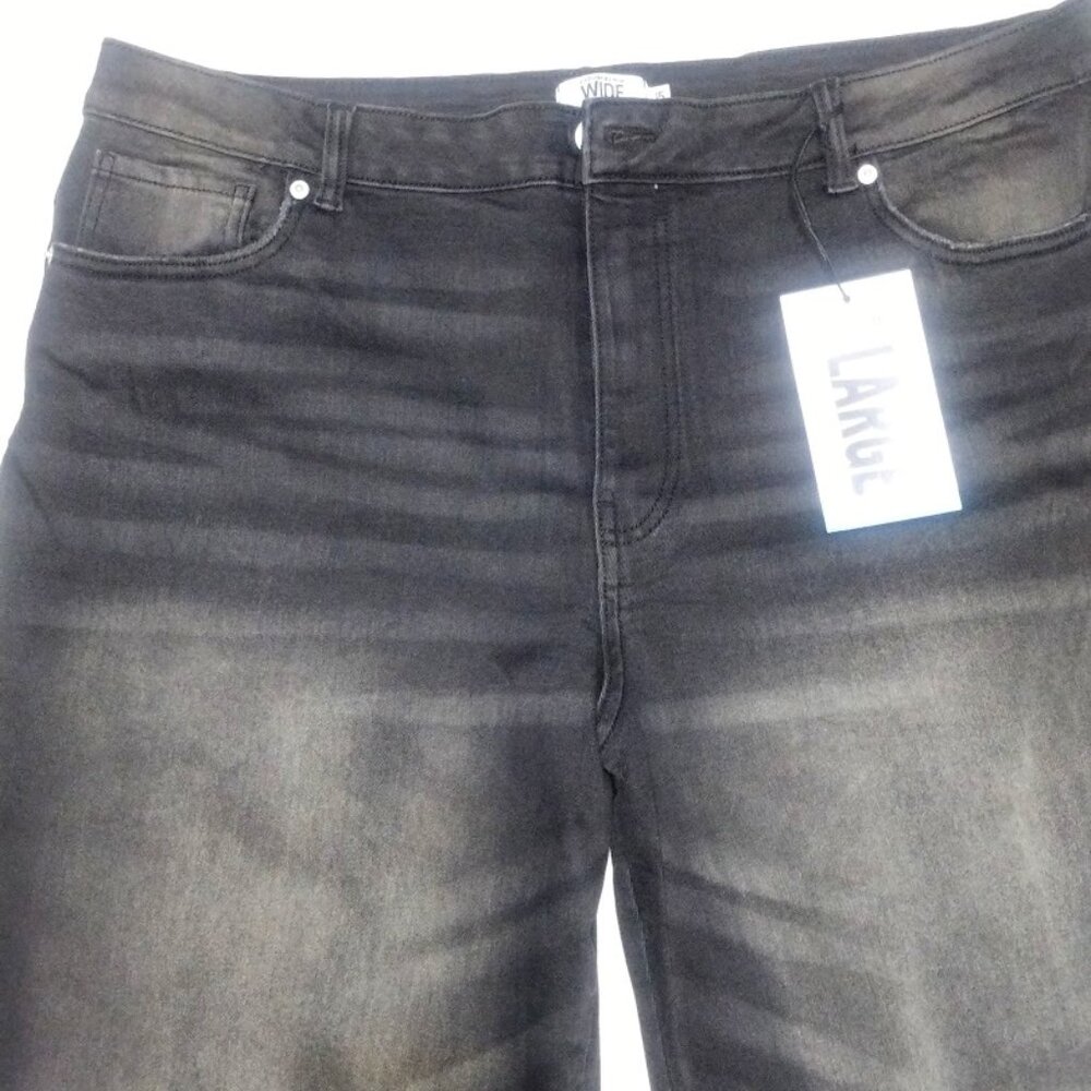 NWT Refuge Denim Wide High Rise Jeans